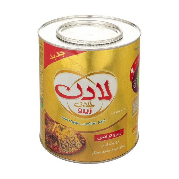 تصویر  روغن نیمه جامد ممتاز لادن 2.7 کیلویی