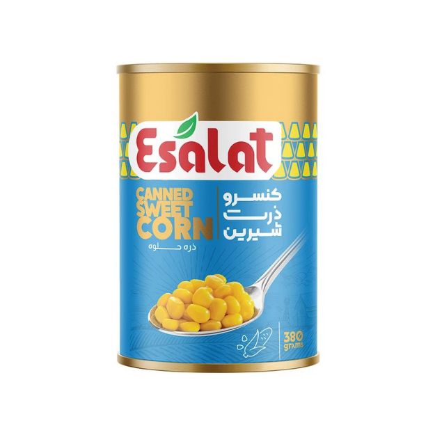 تصویر  کنسرو ذرت شیرین اصالت 380 گرم