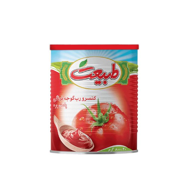 تصویر  رب گوجه فرنگی طبیعت قوطی 800 گرمی
