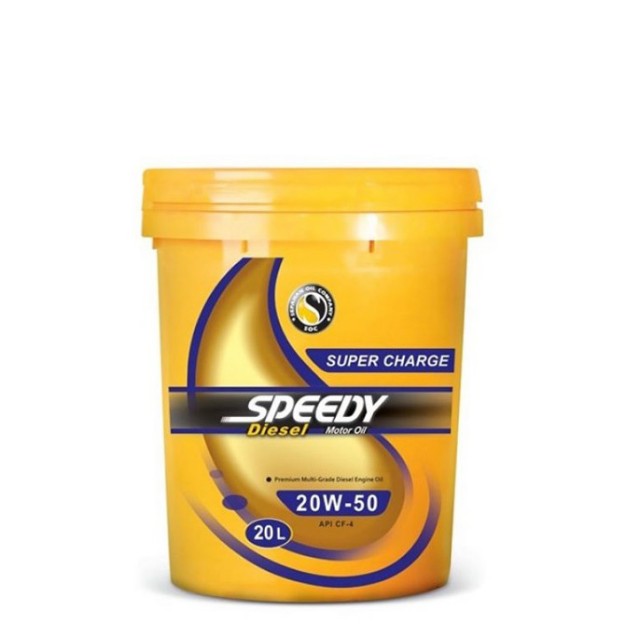 تصویر  روغن موتور اسپیدی دیزل 20W50-CF4 حجم 20 لیتر